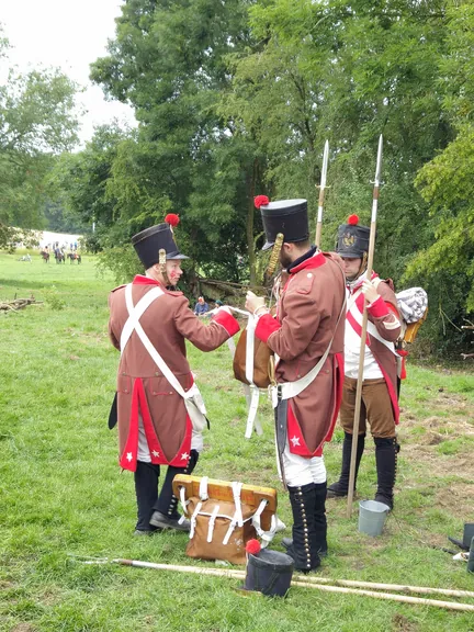 Slag van Waterloo Reinacting (België)